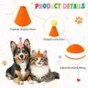 Mini Pet Party Hats, 16pcs Birthday Party Cone Hats for Cats Dogs Rabbits