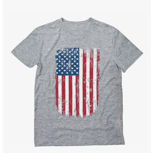 American Flag Shirt for Men | Patriotic USA 'Merica Tee - 4th of July & Memorial Day Gift Idea Small