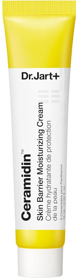 Dr.Jart+ Ceramidin Skin Barrier Moisturizer Face Cream For Dry Skin with Ceramides and Panthenol | Korean Skin Care (0.5 Fl Oz (Pack of 1))