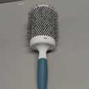 Round Brush for Blow Drying - Extra Large Ceramic Ion Thermal Barrel for Precise Styling and Maximum Volume - Lightweight Hair Brush for Smooth Manageable Hair (Bristle 3.4 in, Barrel 2.5 in)