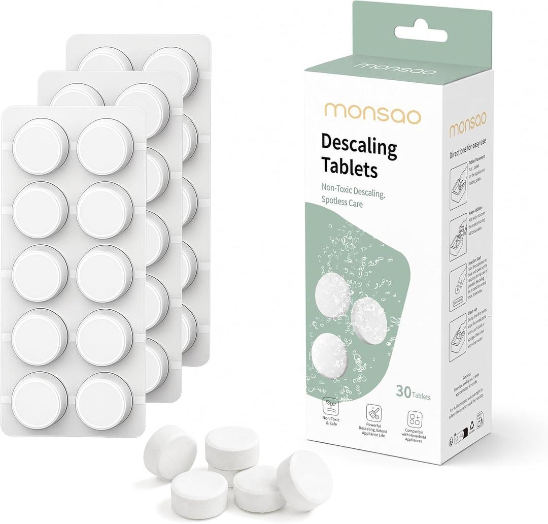 30 Count Descaling Tablets for Baby Feeding Appliances