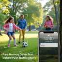 MUBVIEW Wireless Doorbell Camera with Chime, 2K Video Doorbell Wireless with Voice Changer, Motion Detection, Anti-Theft, Night Vision, 2-Way Audio, SD/Cloud Storage, No Subscription