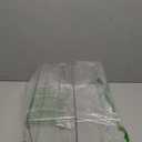 iDesign Stackable Plastic Pantry Bin with Handles for Cabinets or Fridge, Set of 2, Clear, Made in USA