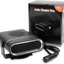 Car Heater - PSLER 12v Plug in Heater for Car, Windshield Warmer Quick Defrosting and Defogging, 2-in-1 Heating and Cooling