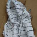 Bedsure Striped Duvet Cover Queen, 100% Washed Cotton Duvet Cover LinenLike, PureWoven with Reversible YarnDyed Design & DoubleStitch Craft, 3-Piece with Zipper Closure, Stripes White, 90"x90"