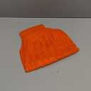 Dog Sweater, Warm & Soft Acrylic Blend, Orange, Large, Turtleneck, Solid, Casual, Adult, Machine Washable, Stretchable, Winter, Pet Apparel, Sweater, Dog, Cat Large