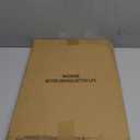 MAONAME Wood Serving Tray, Farmhouse Wooden Tray for Coffee Table, Octagonal Beaded Trays, Vintage Black Decorative Trays for Living Room, Kitchen, 15.7" X 10.2" X 1.6"