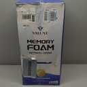 3 Inch Gel Memory Foam Mattress Topper King Size High Density Cooling Pad Pressure Relief Bed Topper (with Removable & Bamboo Cover)