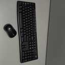 Logitech MK270 Wireless Keyboard and Mouse Combo for Windows, 2.4 GHz Wireless, Compact Mouse, 8 Multimedia and Shortcut Keys, 2-Year Battery Life, for PC, Laptop - Black