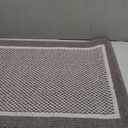 Colorxy Indoor Door Mat, Non-Slip Absorbent Resist Dirt Entrance Mat, Sturdy Low-Profile Inside Floor Mats, Washable Front Entry Doormats for Entryway, 36''x20'', Black