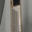 Nillkin Upgraded Foldable Bluetooth Keyboard with Touchpad & Number Pad, Portable Wireless Keyboard for Travel, Pocket-Sized, Full Size Keys, Support 3 Devices for iPad Laptop Tablets Phone, Khaki