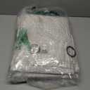 Cream and Silvery 100% Blackout Curtain Panels - Set of 2, Jacquard Geometric Pattern, Grommet Room Darkening Thermal Insulated Sound Filtering Curtains Window Drapes - 42 x 84 Inch, Beige