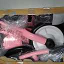 Umatoll Tricycle for Toddlers 2-5 Year Old, Ajustable Toddler Bike Outdoor Toys, Birthday Gift for Girl Age 2-4, Trike with Light up Wheels