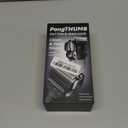 Electric Razor for Men with Pop-Up Trimmer: Rechargeable Cordless Foil Shaver for Face - Wet/Dry/Anti-Slip Waterproof Shavers with LED Display - Metal Handheld Design Light Gray