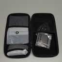 Foldable Keyboard and Mouse, Samsers Folding Bluetooth Keyboard Combo, 2.4G + BT5.0 x 2, Full-Size Portable Travel Keyboard & USB-C Rechargeable Wireless Mouse for Windows Android iOS Mac OS