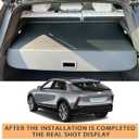 Cargo Cover Fit for Cadillac Lyriq 2023 2024 Retractable Rear Trunk Cover Trunk Security Cover Shielding Shade Accessories for Cadillac Lyriq Cargo Cover 2023 2024