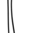 Moen Engage Magnetix Matte Black Multi-Function Handshower and Rainfall Shower Head Trim Combo with Shower Handle, Tub Spout, Metal Hose, and Valve, 82304BL