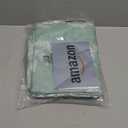 Pioggia Vinyl Tablecloth with Flannel Backed Waterproof Oil-Proof PVC Table Cloth Stain-Resistant Wipeable Easy Care Table Cover for Indoor and Outdoor (60" x 60" (Square), Light Green