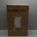 Kraus GarbagePro Rectangular 13 Gallon Hands-Free Motion Sensor Trash Can Battery Operated in Fingerprint Resistant Stainless Steel Finish with SoftShut Touchless Lid, KTCS-10SS