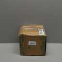 LE TAUCI Ceramic Plant Pots, 5.1 + 6.4 Inch Footed Pots for Plants, Modern Flower Pots for Home and Office, Indoor Planters with Drainage, Reactive Glaze White