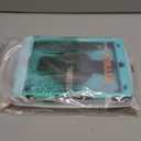 SEYMAC stock Case for iPad 9th/ 8th/ 7th Generation 10.2'', Shockproof with Screen Protector, Pencil Holder [360 Rotating Hand Strap] & Stand, for iPad 10.2 inch 2021-2019 (SkyBlue+Black)