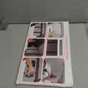 Led Sun Visor Vanity Mirror, Upgraded Large Car Mirrors with Lights, Dimmable Light up Vanity Makeup Mirror for Car, Rechargeable Universal Rear View Visor Mirrors