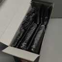 Kochorie 360 Pieces Black Plastic Cutlery Set Disposable Plastic Utensils Heavy Duty Flatware Set Includes 120 Knives 120 Forks 120 Spoons for Party Birthday