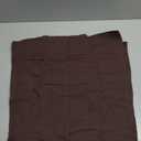 ANRODUO Pack of 2 Decorative Linen Pillow Covers Dark Brown Neutral Farmhouse Boho Soild Cushion Case Soft Accent Pillowcase for Couch Sofa Bedroom Living Room Home Decor 18 x 18 Inch