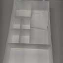 Paper Plate Dispenser Holders Utensil Caddy for Countertop,Outdoor Silverware Caddy, Picnic and Camping Utensil Holder, Flatware Organize with Handle for Party Gatherings, Metal (White)