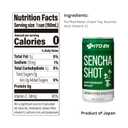 Ito En Sencha Shot, Japanese Green Tea, 6.4 Ounce (Pack of 30), Unsweetened, Zero Calories (EXP 11/22/27)