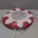 BRIGHTDECK Outdoor Christmas Ornaments, Lighted Pop-Up Outdoor Holiday Ball Decoration with 80 LED Lights, 8 Light Modes, Lighted Collapsible Holiday Decorations for Yard, Home (Red)