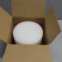 3 Wick White Extra Large Pillar Candle, 6" x 6", Unscented, Dripless, Smokeless, and Clean-Burning. Approx. 120 Hours of Burn Time. Perfect for Weddings, Dinners, Christmas and Home Decor