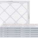 Amazon Basics 16x20x1 Air Filter 6-Pack, MERV 8 AC Furnace Filters, Allergy Control, Removes Dust, Lint and Pollen, Electrostatic (Actual Size: 15.75" x 19.75" x 0.75")