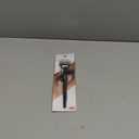 Eyelash Comb MSQ Eyelash Separator Mascara Applicator Eyelash Definer With Comb Cover Arc Designed Cosmetic Brushes Tool Black (1PCS)