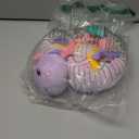 Baby Infant Musical Stuffed Animal Soft Toy with Multi-Sensory Crinkle, Rattle & Textures,Baby Girl Toy Birthday Gift for 0 3 6 9 12 Months+,Caterpillar,Purple