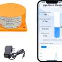 Moray Smart WiFi Water Level Sensor Water Tank Level Monitor Oil Tank Gauge Sensor , Automatic Alarm Indicator for Tuya Smart Life Mobile APP Smart Home Remote IP65 Waterproof (ME201W)