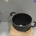 T-fal Specialty Nonstick Stockpot With Lid 12 Quart, Oven Broiler Safe 350F, Stay-Cool Handles, Kitchen, Cookware, Pots and Pans, Stock Pot, Soup Pot, Cooking Pot, Dishwasher Safe, Black