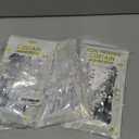 3 Pack Silver Foil Curtain Backdrop 3.2ft x 9.8ft Metallic Tinsel Foil Fringe Curtains Streamer Photo Booth Backdrop for Birthday Party Engagement Bachelorette Party Decorations (Silver)