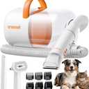 oneisall Dog Grooming Vacuum - 15000Pa Suction, Captures 99% Pet Hair to Reduce Shedding, Dog Grooming Clippers & Quiet Brush (59dB) with 4 Accessories, 2L Dust Canister for Home CleaningOrange