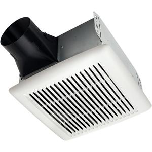 Broan-NuTone A110 Ventilation Fan with Roomside Installation, 110 CFM, 3.0 Sones,White