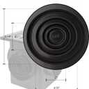 Uni-Green Catch Basin Kit 12X12 inch with Debris Basket and Grating | Square Storm Drain,Catch Basin for Drainage with 4 Outlet,Fit for 4 Size(2, 3, 4 and 6) inch Pipe,for Lawns, Landscaped Areas