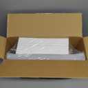 SEE SPRING 12 Pack Shoe Storage Box, Clear Plastic Stackable Shoe Organizer for Closet, Space Saving Foldable Shoe Rack Sneaker Container Bin Holder (Large Fit Size 9)