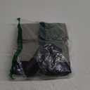 SUNNY BIRD Insulated Lunch Bag Rolltop Lunch Box Tote Bag for Women, Men, Adults and Teens (Grey and black)