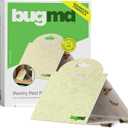 BugMD Pantry Moth Traps (6-Pack)  Pheromone-Based Sticky Glue Traps, Non-Toxic, Kills Indian Meal Moths  Kitchen & Food-Storage Safe - Original