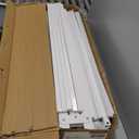 DiaOutro 18 Inch King Bed Frame Heavy Duty Metal Platform No Box Spring Needed, Maximum Storage, Easy Assembly, Noise Free, White