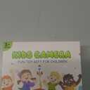 GKTZ Toys for Girls Age 3-8, Kids Camera Digital Video Toddler Camera Children Camcorder Birthday Gifts for 3 4 5 6 7 8 Year Old Girls with 32GB SD Card (Green)