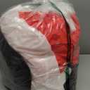 Christmas Inflatables Santa Claus Outdoor Decorations, Blow Up Santa Claus with Gifts Bag, Big Santa Carrying Presents Sack, Built-in LED Light, Xmas Outside Decor for Front Back Yard Garden Lawn