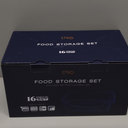 16 Piece Food Storage Set Includes Air-Tight Locking Lids
