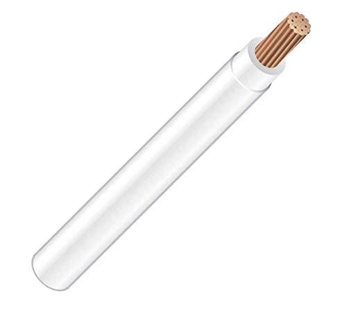 Wirenco 8 AWG 19-Stranded THHN White Copper Building Wire (150Ft Cut)