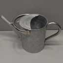SunnyTong Metal Watering Can for Outdoor and Indoor Plants, Watering Can Decor, 1 Gallon (Zinc Stainless Steel Handle)